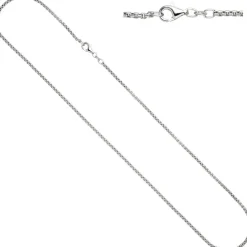 1,6mm Venezianerkette Kette Collier aus 925 Silber oval 38cm