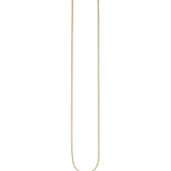 1,3mm Venezianerkette Kette Collier Halskette aus 925 Silber vergoldet 50cm