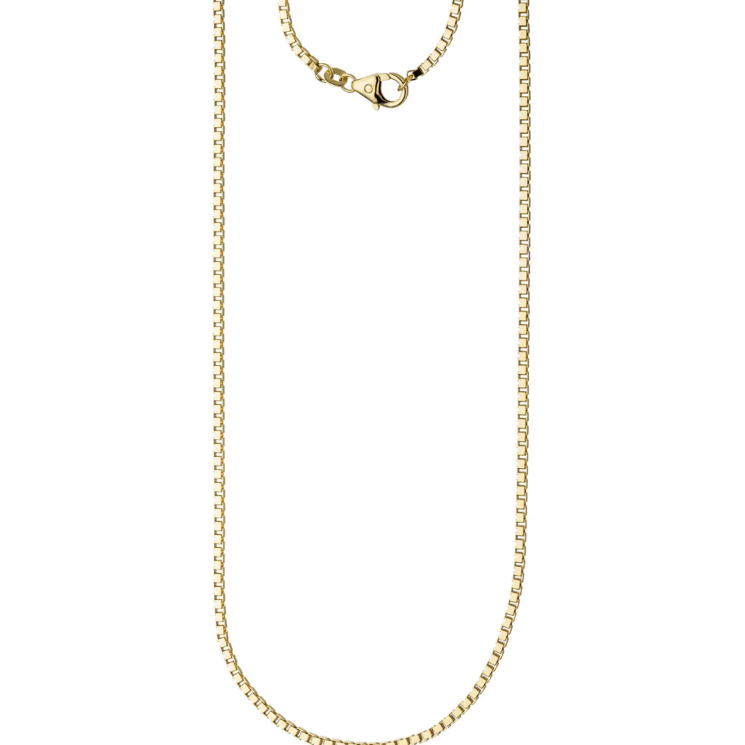 1,8mm Venezianerkette Kette Halskette Halsschmuck aus 585 Gold Gelbgold, 60cm