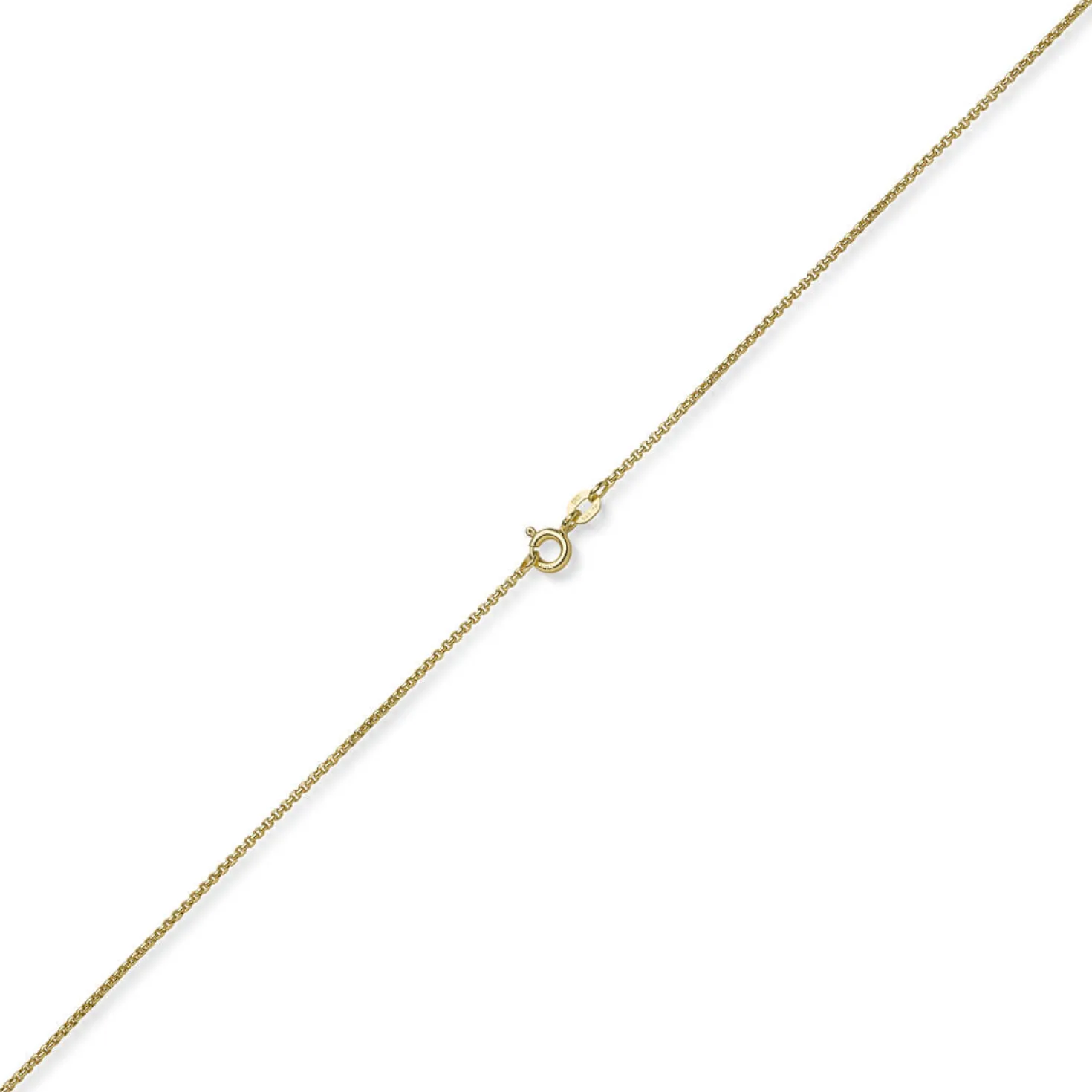 1,2mm Venezianer-Kette rund aus 750 Gold Gelbgold Kette Collier Halsschmuck 38cm