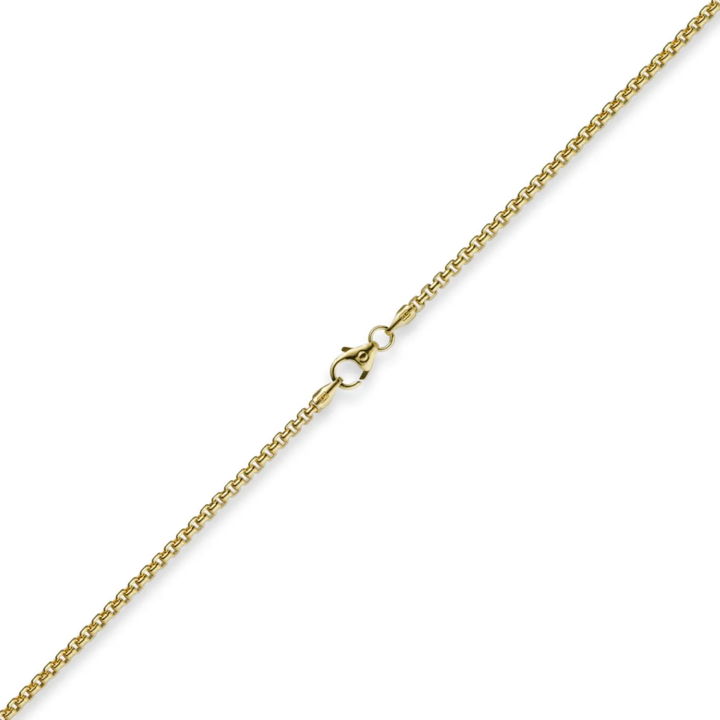 2mm Venezianerkette rund 585 Gold Gelbgold Kette Collier Halskette 45cm
