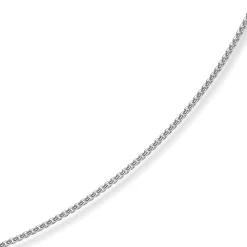 2mm Venezianerkette rund 585 Gold Weißgold Kette Collier Halskette 60cm