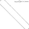 1,6mm Venezianerkette Silberkette Kette Collier, 925 Silber, oval, 45cm