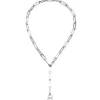 7mm Y-Kette Collier Halskette Anker weit vierkant Kette aus Edelstahl 55cm