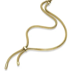 5mm Y-Kette Halskette Collier Phantasiekette aus 585 Gold Gelbgold 50cm