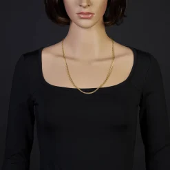 3mm Zopfkette Kette Collier aus 585 Gold Gelbgold, Goldkette, 60cm