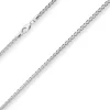3,2mm Zopfkette Silberkette Collier Halskette aus 925 Silber 50cm