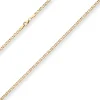 2,9mm Zwillingspanzerkette Collier Halskette aus 375 Gold Gelbgold 50cm