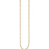3mm Zwillings-Panzerkette Kette Collier Halskette aus 585 Gold Gelbgold 45cm