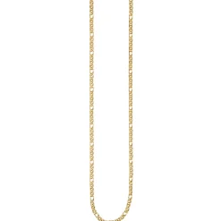 3mm Zwillings-Panzerkette Kette Collier Halskette aus 585 Gold Gelbgold 45cm