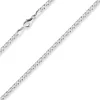3,9mm Zwillingspanzerkette Silberkette Collier Halskette aus 925 Silber 70cm