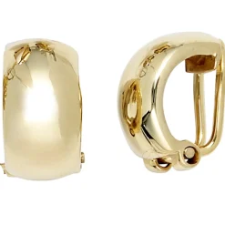 Ohrclips Clips Ohrschmuck aus 333 Echt Gold Gelbgold glänzend