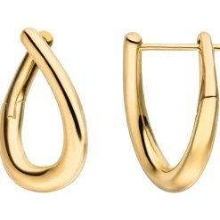 Ohrringe Creolen aus 333 Gold Gelbgold 19,2x13,2mm Ohrschmuck glänzend
