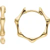 Ohrringe Creolen aus 333 Gold Gelbgold 16,9x2,4mm Ohrschmuck glänzend