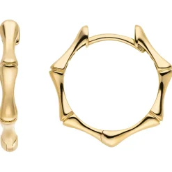 Ohrringe Creolen aus 333 Gold Gelbgold 16,9x2,4mm Ohrschmuck glänzend
