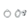Ohrstecker aus 750 Gold Weißgold 32 Diamanten 0,11ct TW-SI