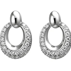 Ohrstecker aus 925 Silbermit 52 Zirkonia Ohrringe Ohrschmuck Damen
