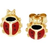 Ohrstecker Stecker Ohrringe Marienkäfer 333 Gold Gelbgold Ohrschmuck