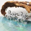 Ohrstecker Stecker Ohrringe Ohrschmuck, Krake Octopus, 925 Silber, Kinder