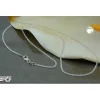 Panzerkette Kette Collier Halskette, diamantiert Silber 925, 60cm