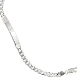 Schildband Panzer-Armband Armschmuck Armkette aus 925 Silber 21cm Unisex