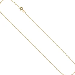 Schmuck-Set aus 333 Gold Gelbgold Granat-Herzen Ohrstecker Anhänger Kette 45cm