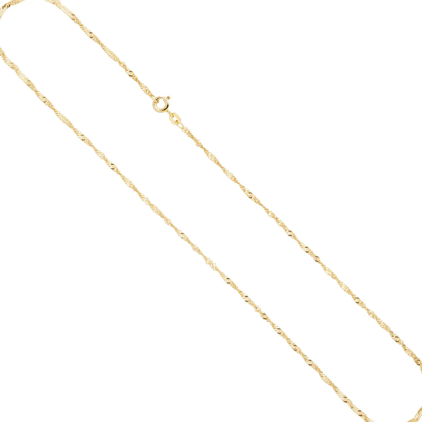 Schmuck-Set 585 Gelbgold Granate und Diamanten Ohrstecker Anhänger Kette 42cm