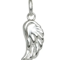 Silberanhänger Schmuck Anhänger 7,8x17,9mm Flügel aus 925 Silber Damen