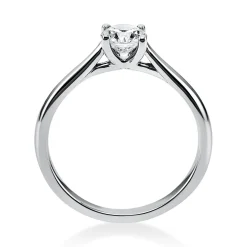 Solitär Ring Damenring aus 950 Platin mit Diamant Brillant 0,50 Ct.
