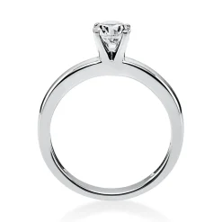 Solitär Ring Damenring aus 950 Platin mit Diamant Brillant 0,50 Ct.