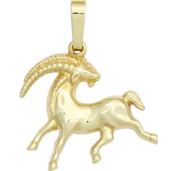 Sternzeichen Anhänger 17x16,3mm Steinbock 333 Gold Gelbgold Einhänger Damen
