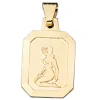 Sternzeichen Jungfrau - Goldanhänger Anhänger 9,2x14,7mm 333 Gold Unisex